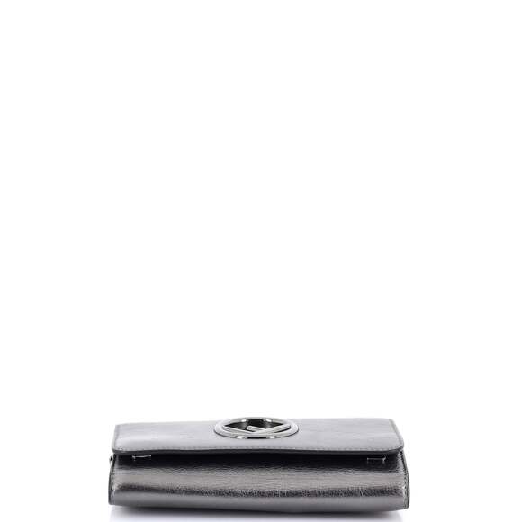 F Is Fendi Wallet On Chain Leather Mini #191722F52B - Picture 4 of 7